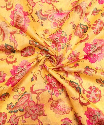 Buy Printed Chanderi Fabric online